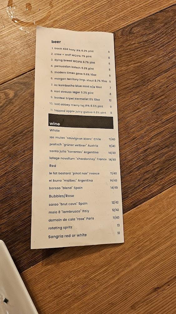 Bauhaus Menu image 1
